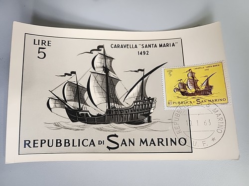1963 san marino francobollo - san,
