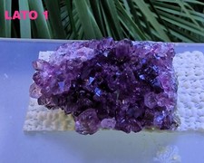 ► DRUSA  AMETISTA  CM. 6.22 x 3.97 x 3.17 URUGUAY AMETHYST   AAAA+ ◄