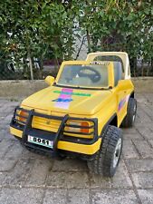 PEG PEREGO CORSARA 2WD ELETTRICA MACCHININA AUTO PEDAL CAR SUZUKI VITARA