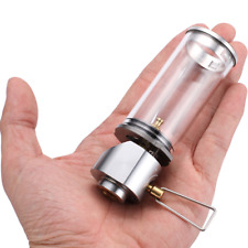 Tenda da Campeggio Esterno Lanterne a Gas Escursionismo Portatile Antivento Illuminazione Lampada Butano