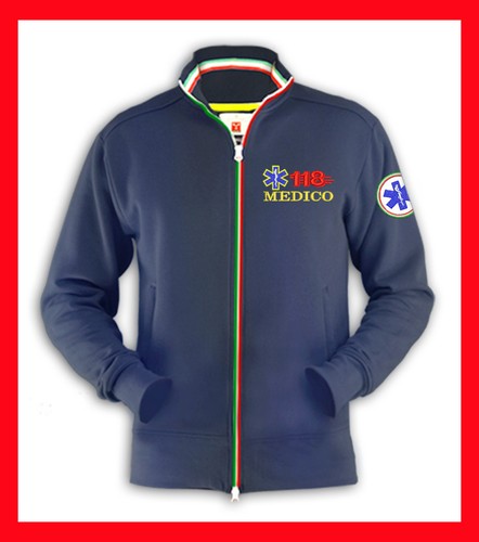 Felpa new 118 soccorso - felpa,
