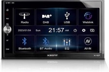XZENT X-107 2 DIN Autoradio Media Center Sistema Multimediale per Auto, Camper