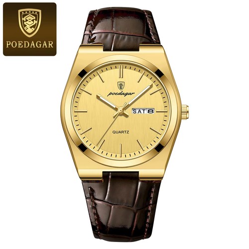 42mm poedagar quarzo uomo moda - poedagar,