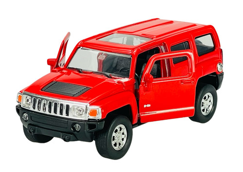 Welly hummer rosso - h3,