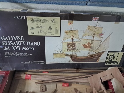 Amati galeone elsabettiano del - elsabettiano,