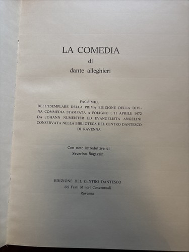 Comedia dante alleghieri - la,