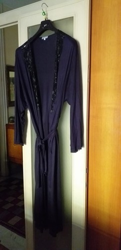 Vestaglia elegante color - , blu