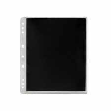 confezione 10 fogli inserti a 1 tascha x raccoglitore banconote documenti ecc