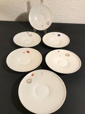 Piatto KPM Berlino 1 scelta decorazione pietra gioiello raro