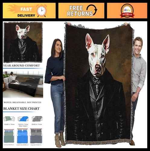 Pitbull coperta arazzo lancio - pitbull,