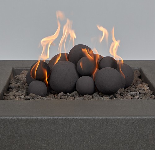 Real flame a0001 set - flame, sfere