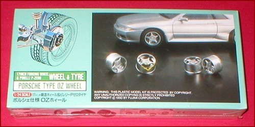 Fujimi set ruote pneumatici - set,
