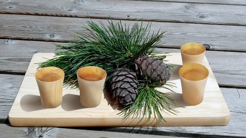 Bicchieri per grappa pino - per,