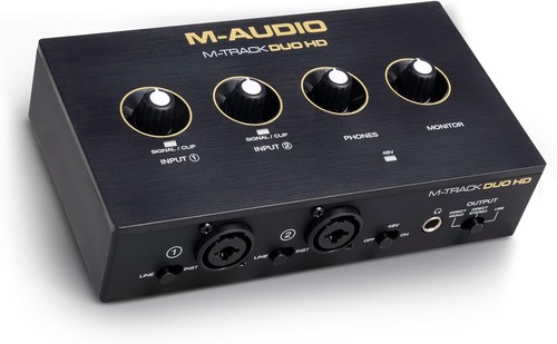 Audio track duo usb - m-audio,
