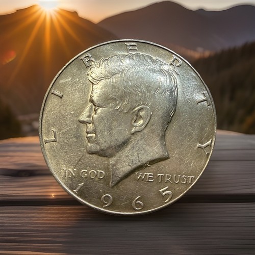 1965 kennedy mezzo dollaro - 1965,