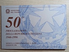 Italia 10.000 lire, 1996 50°