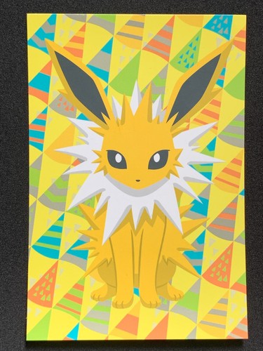 Cartolina jolteon pokemon - jolteon,