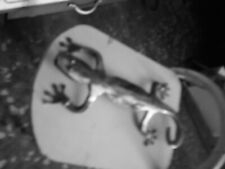 oggetti artigianato,ferro,ferro battuto,geco, arredamento, oggettiistica