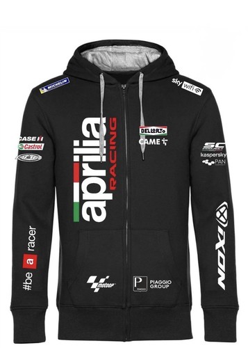 Felpa zip aprilia racing - felpa,