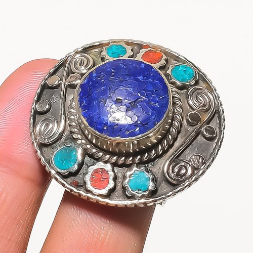 Anello regolabile lapislazzuli - anello,