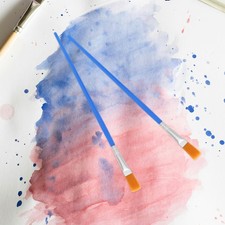 50 Pezzi Pennello Pittura Olio Pennello Pittura Portatile Pennelli per Arte