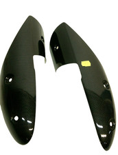 COPPIA PARACALORE LUNGO DUCATI MONSTER 1100 S CD 46014091C 46014101C CARBONIO