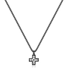 Sagapo Collana Croce Uomo