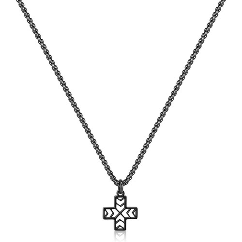 Sagapo collana croce uomo - collana,