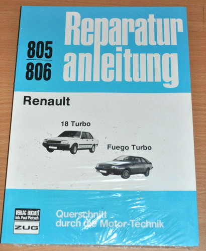 Renault fuego turbo - turbo, motor