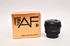 Nikon obiettivo grandangolare fotografia Nikkor 20mm F/2.8 AFD wide angle lens