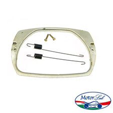 SUPPORTO FANALE ANTERIORE RETTANGOLARE CON VITI MOLLE Vespa 50 Special Elestart