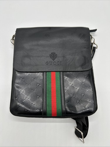 Gucci borsa messenger nera - gucci,