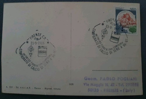 Cartolina con annullo