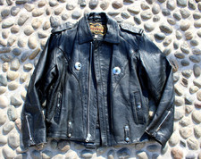 Giacca in Pelle Modello Chiodo