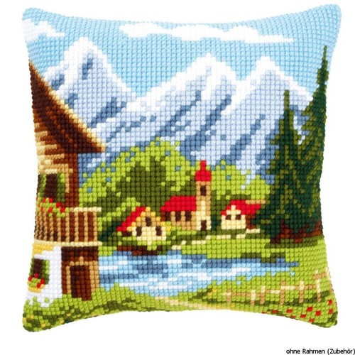 Cuscino punto croce vervaco - croce,