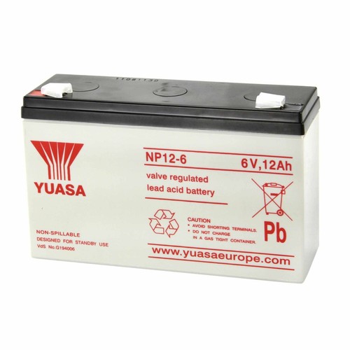 Batteria yuasa 12ah piaggio - batteria, 6v/12ah