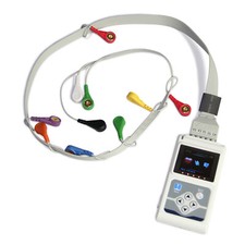 24h ECG Holter, schermo OLED
