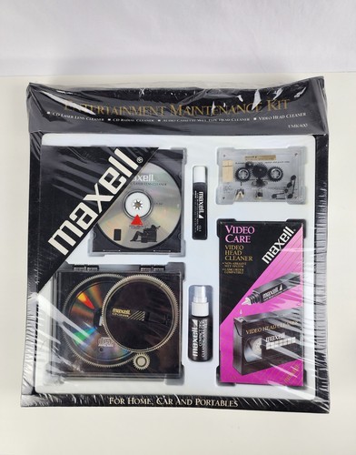 Kit manutenzione maxell audio - kit,