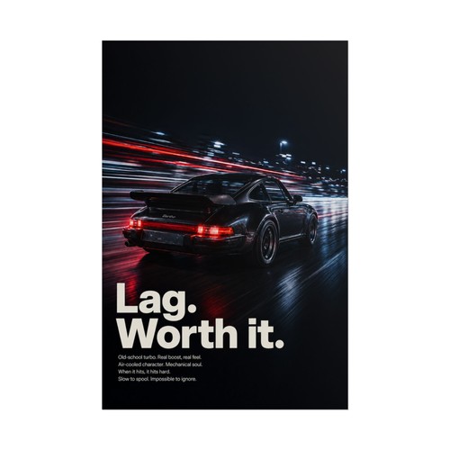 Poster della porsche 911 turbo - porsche,