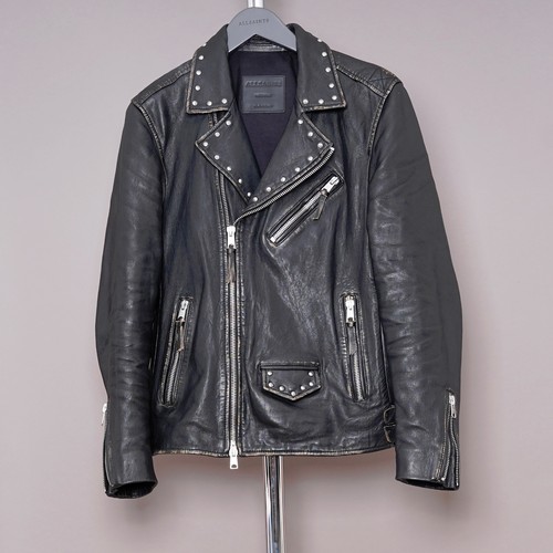 All saints giacca pelle uomo - all,