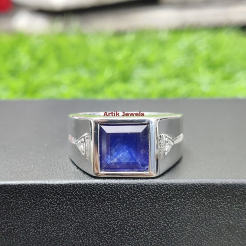 Riscaldato zaffiro blu gemma - blu,