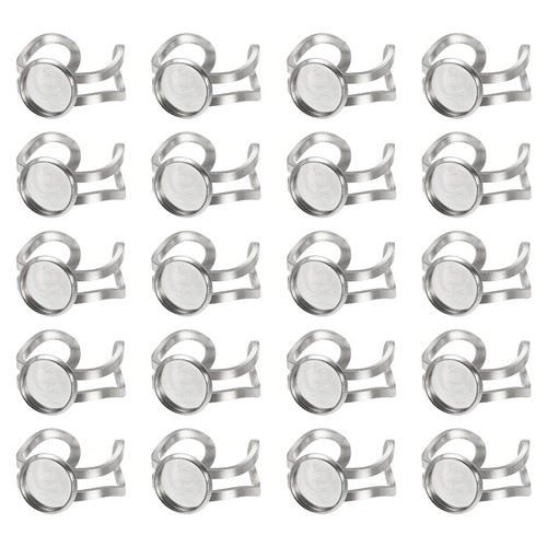 20pcs stainless steel - 20pcs,