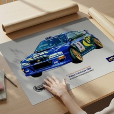 Poster Colin McRae 1998 Subaru