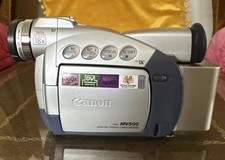 Videocamera digitale Canon PAL MV500 argento