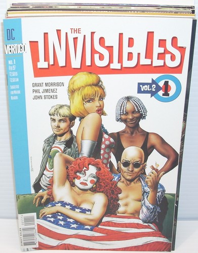 Vertigo comics invisibles - vertigo,
