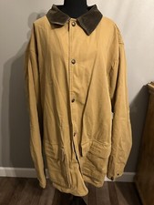 Giacca foderata coperta lana sella Woolrich vintage taglia XL alta a scatto davanti