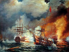 Art Oil painting seascape