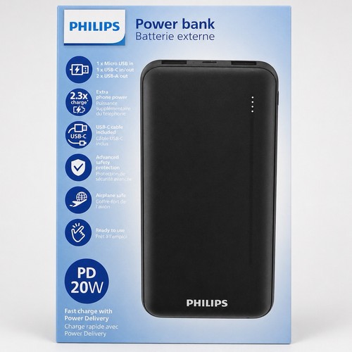 Powerbank philips 10000 mah - philips,