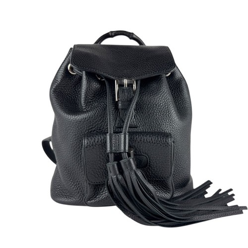 Zaino gucci bambù - gucci, in