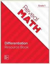 Reveal Math Differentiation Resource Book, Grade 1 (Reveal - Paperback - Good o